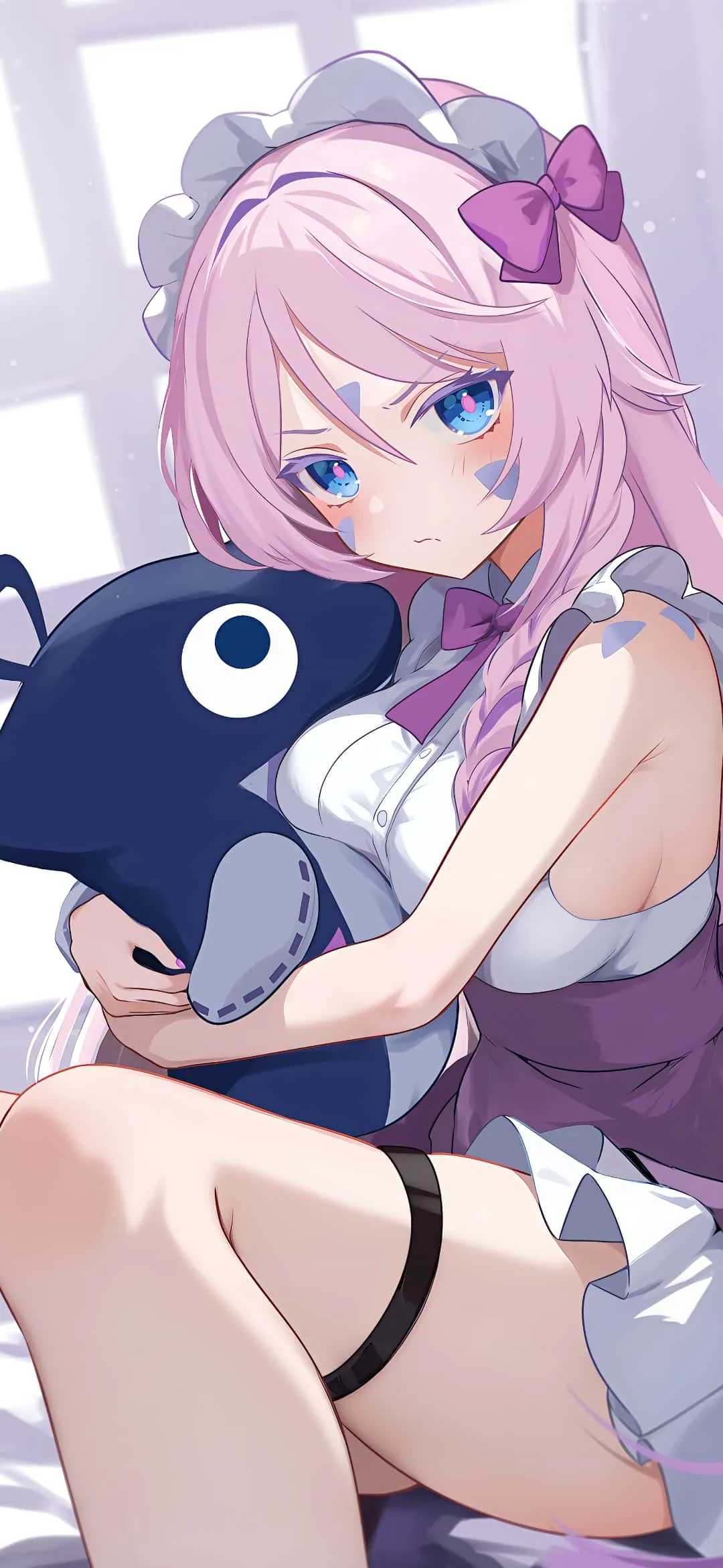 图片[5]-【动漫壁纸】原神 茜特菈莉 女仆装 星穹铁道 黑塔 双马尾 音乐 少女 绝区零 小鲨鱼 插画美图推荐-鹿星语