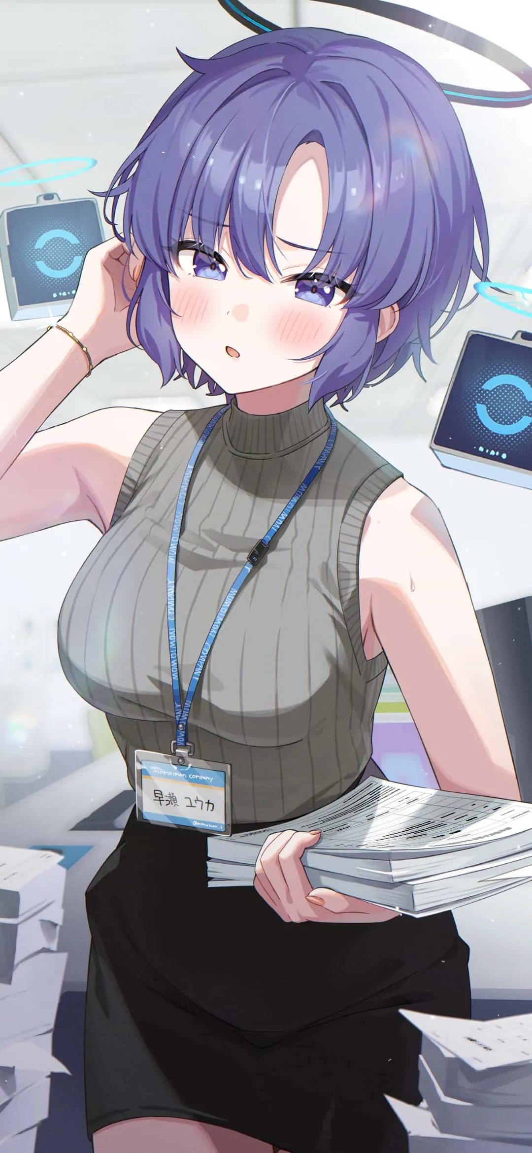 图片[13]-【动漫壁纸】原神 茜特菈莉 女仆装 星穹铁道 黑塔 双马尾 音乐 少女 绝区零 小鲨鱼 插画美图推荐-鹿星语