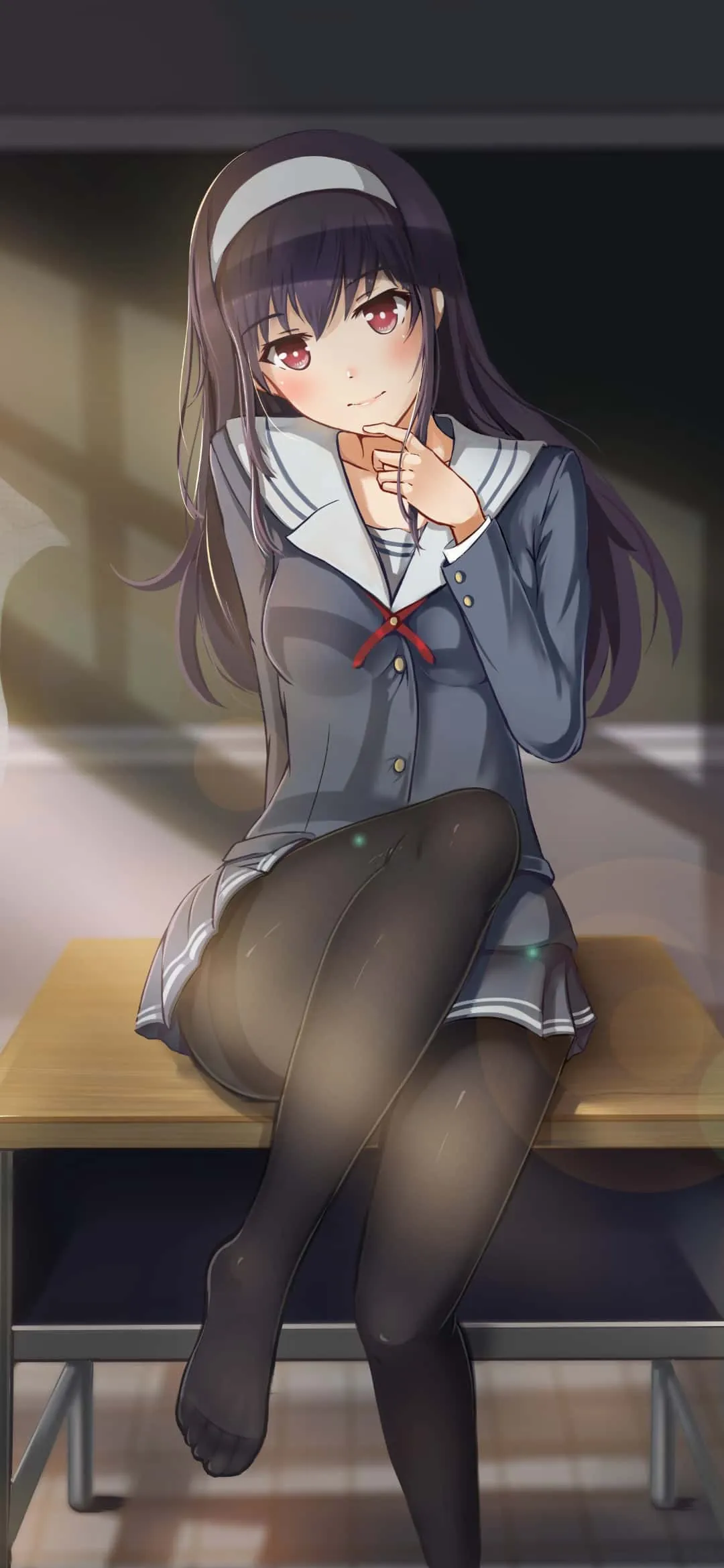 图片[15]-【动漫壁纸】原神 茜特菈莉 女仆装 星穹铁道 黑塔 双马尾 音乐 少女 绝区零 小鲨鱼 插画美图推荐-鹿星语