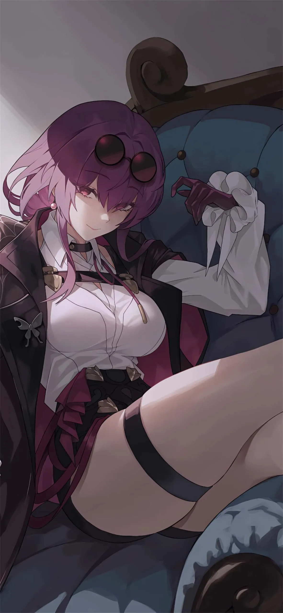 图片[4]-【动漫壁纸】原神 和服 八重神子 申鹤 甘雨 星穹铁道 黑塔 碧蓝档案 小鸟游星野 插画美图推荐-鹿星语