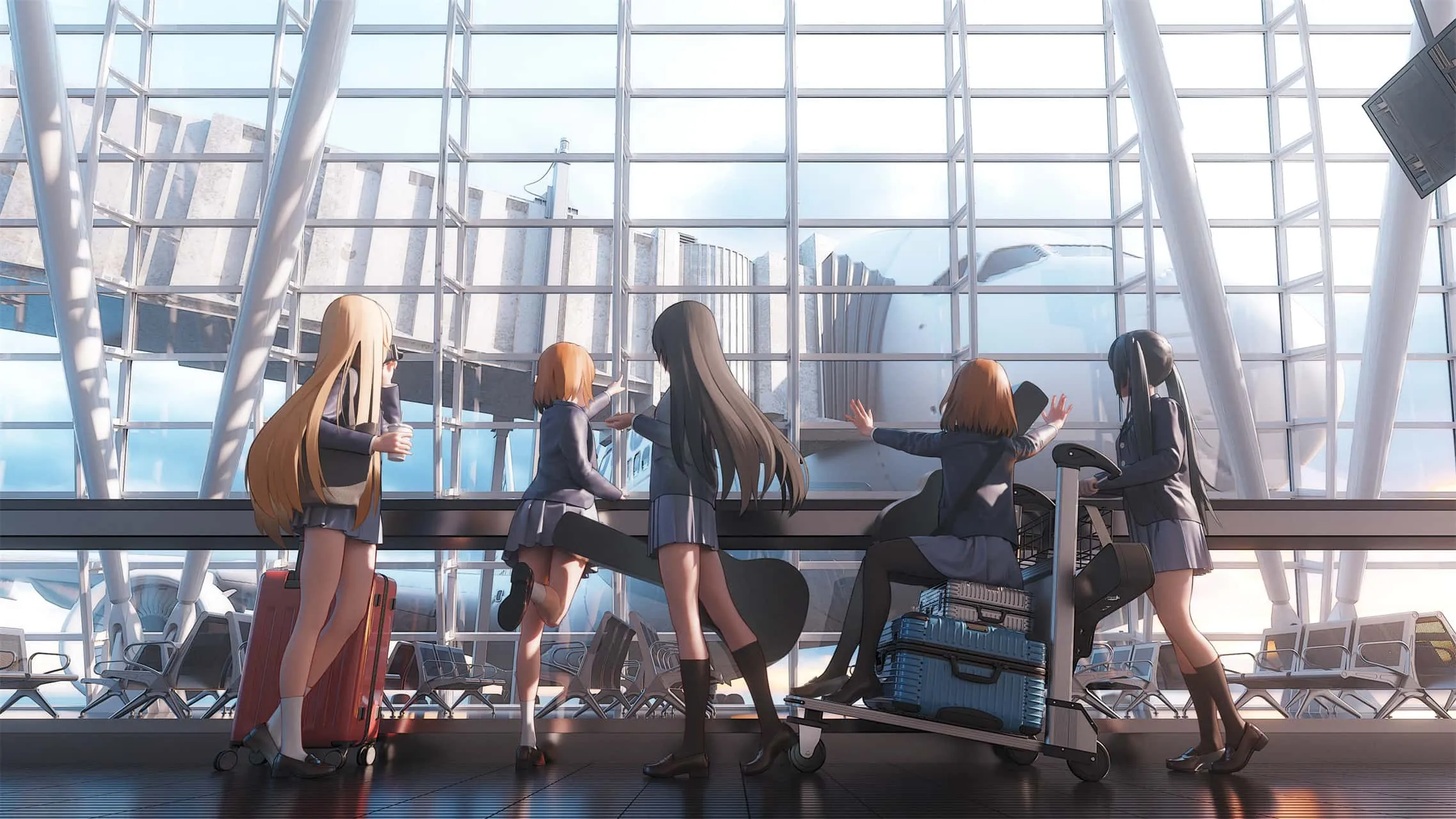 图片[19]-【动漫壁纸】葬送的芙莉莲 芙莉莲 初音未来 星穹铁道 卡芙卡 知更鸟 碧蓝档案 早濑优香 插画美图推荐-鹿星语