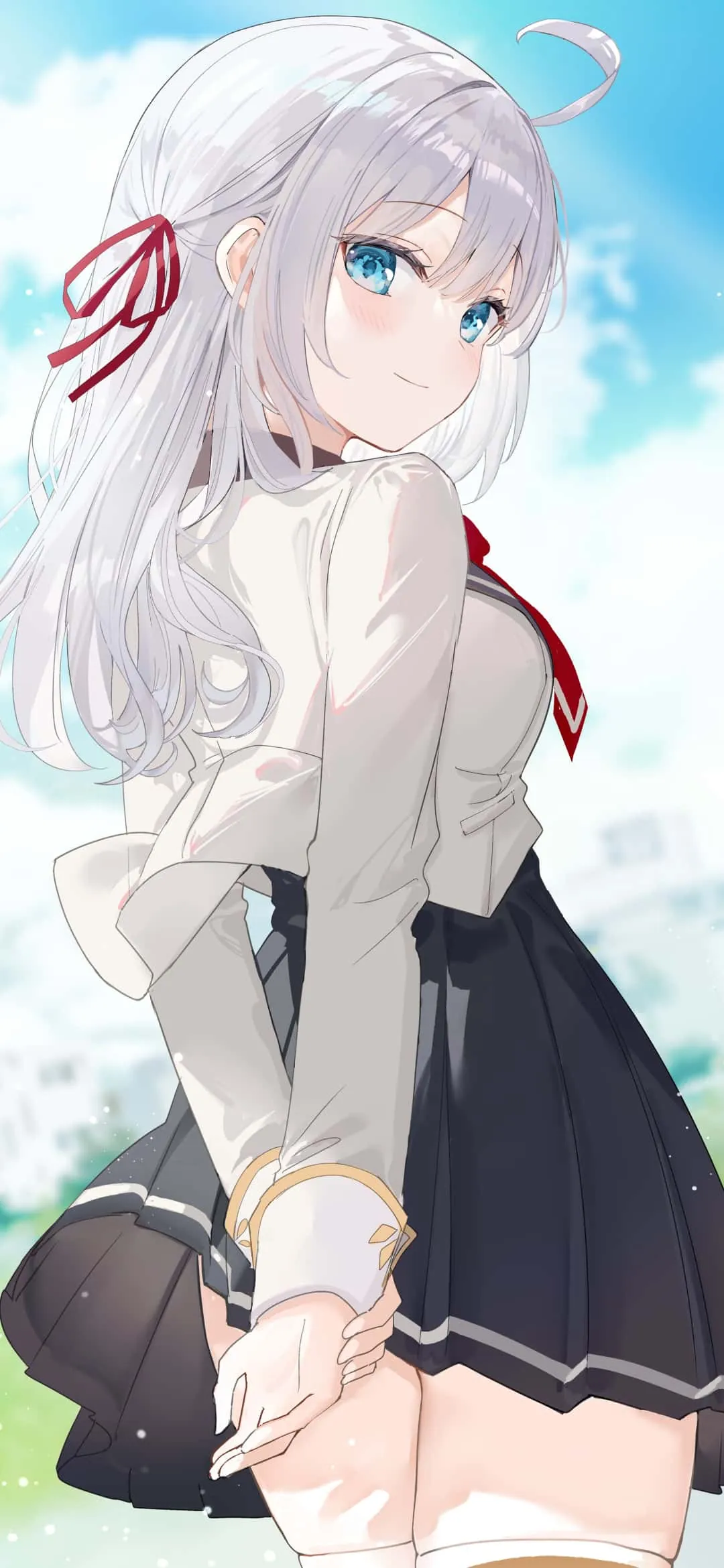 图片[4]-【动漫壁纸】星穹铁道 黑塔 流萤 绝区零 艾莲乔 碧蓝档案 早濑优香 原神 荧 芙宁娜 甘雨 插画美图推荐-鹿星语