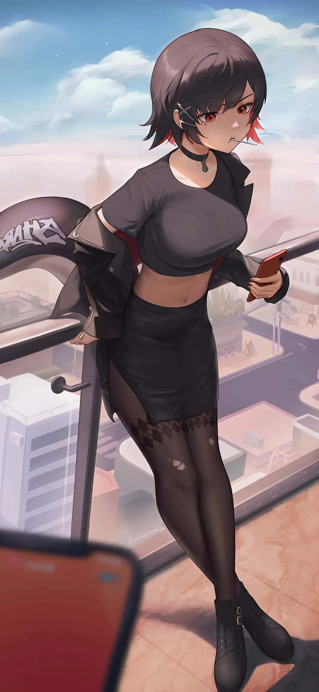 图片[13]-【动漫壁纸】绝区零 简·杜 原神 申鹤 茜特菈莉 双马尾Miku 碧蓝档案 砂狼白子 插画美图推荐-鹿星语