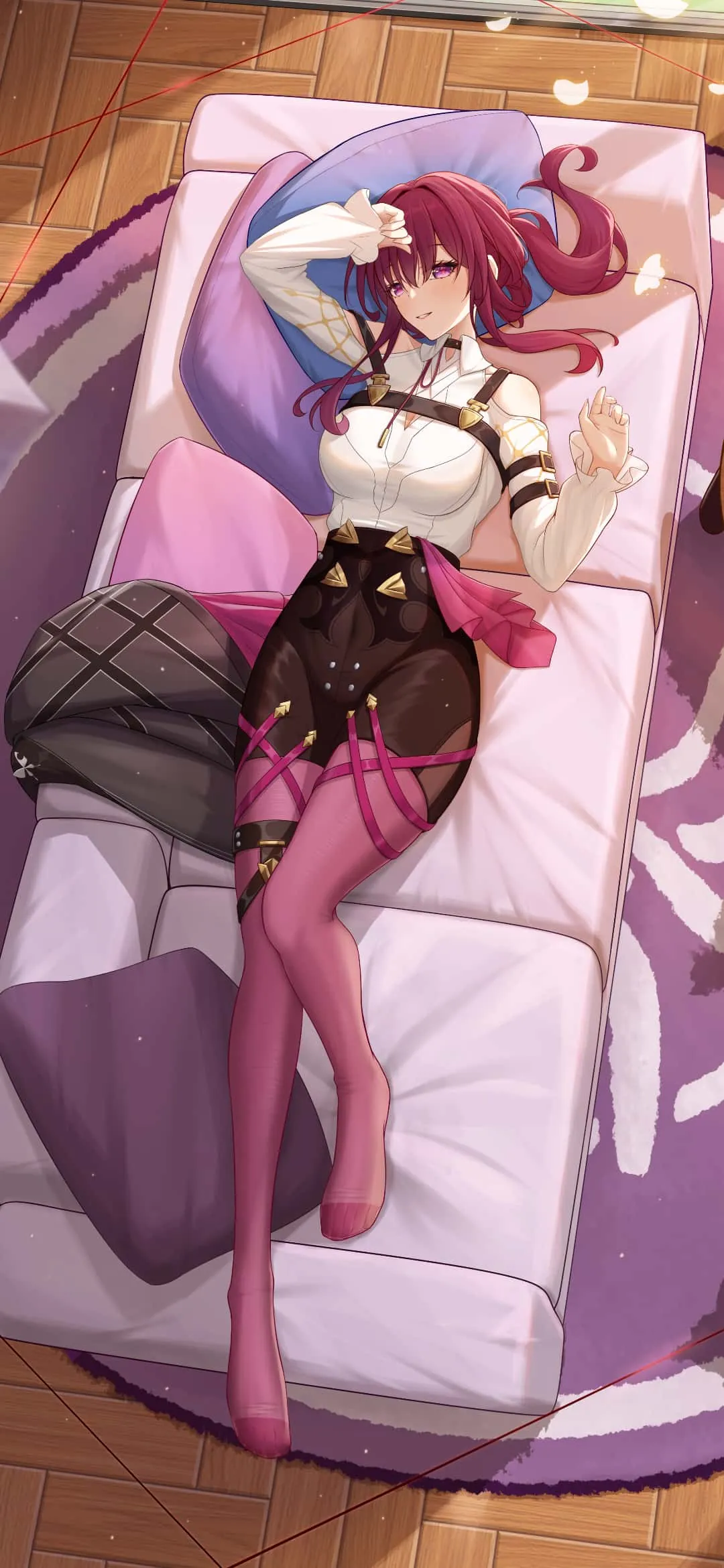 图片[2]-【动漫壁纸】星穹铁道 卡芙卡 黑塔 更衣人偶坠入爱河 喜多川海梦 原神 甘雨 Miku 插画美图推荐-鹿星语