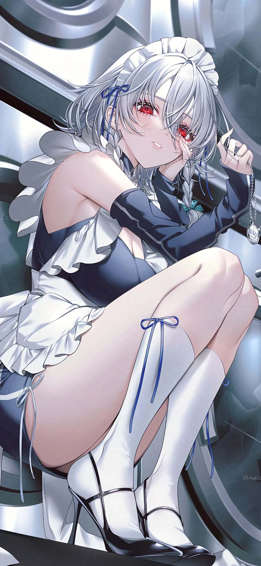 图片[2]-【动漫壁纸】英雄联盟：双城之战 金克斯 爆爆 原神 刻晴 雷电将军 碧蓝档案 早濑优香 鸣潮 吟霖 插画美图推荐-鹿星语