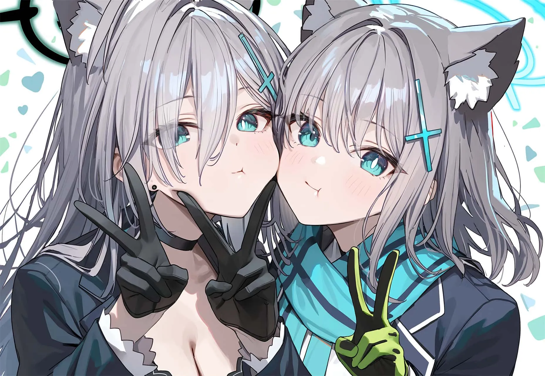 图片[17]-【动漫壁纸】碧蓝档案 砂狼白子 鸣潮 吟霖 星穹铁道 黄泉 原神 小胡桃 雪花拉米 插画美图推荐-鹿星语