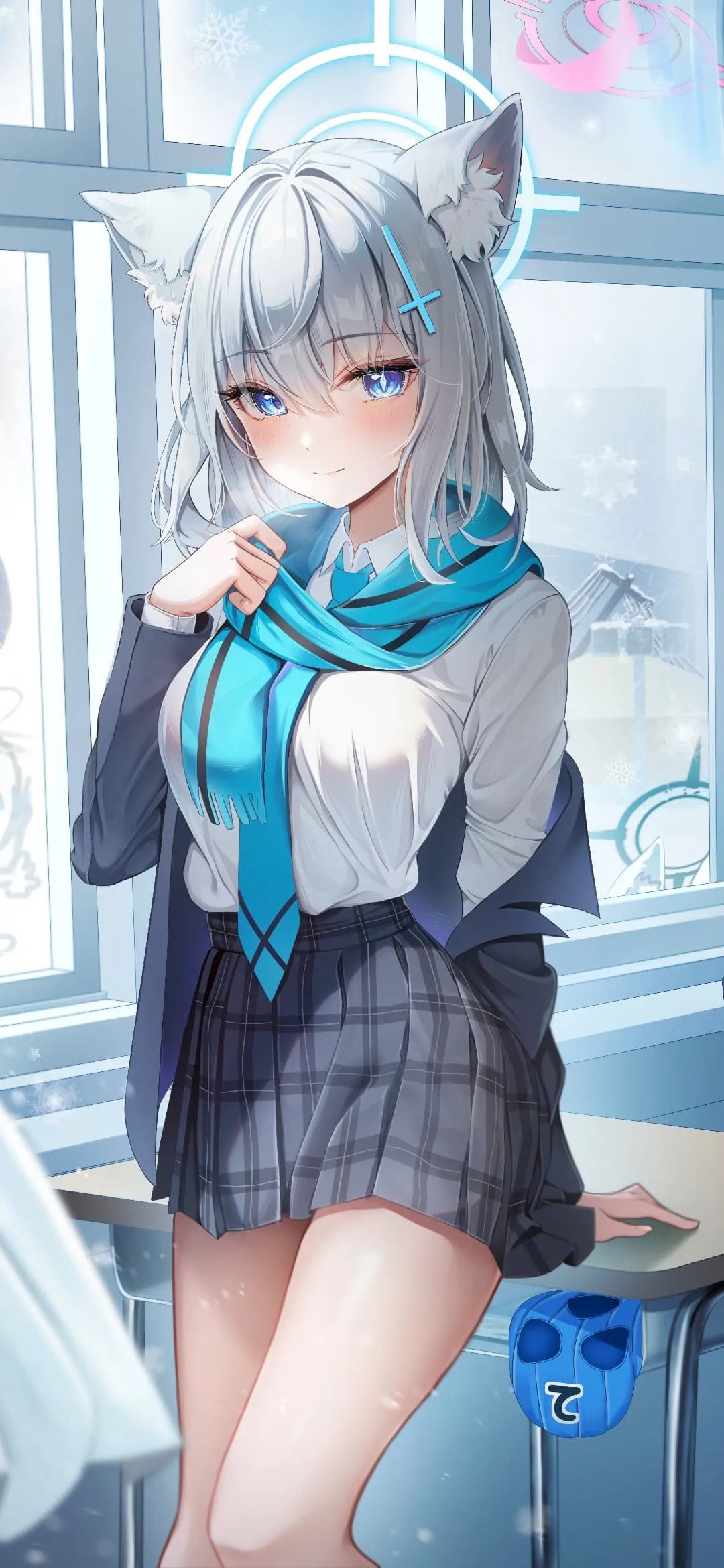 图片[9]-【动漫壁纸】绝区零 玲 星穹铁道 黑塔 知更鸟 流萤 碧蓝档案 砂狼白子 妃咲 原神 茜特菈莉 插画美图推荐-鹿星语