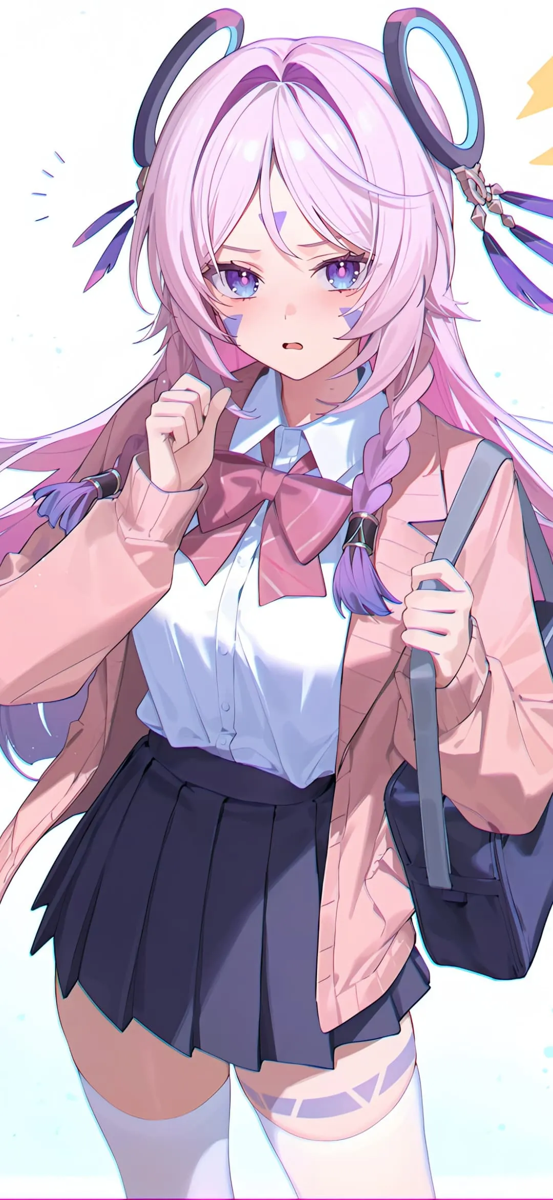 图片[14]-【动漫壁纸】绝区零 玲 星穹铁道 黑塔 知更鸟 流萤 碧蓝档案 砂狼白子 妃咲 原神 茜特菈莉 插画美图推荐-鹿星语