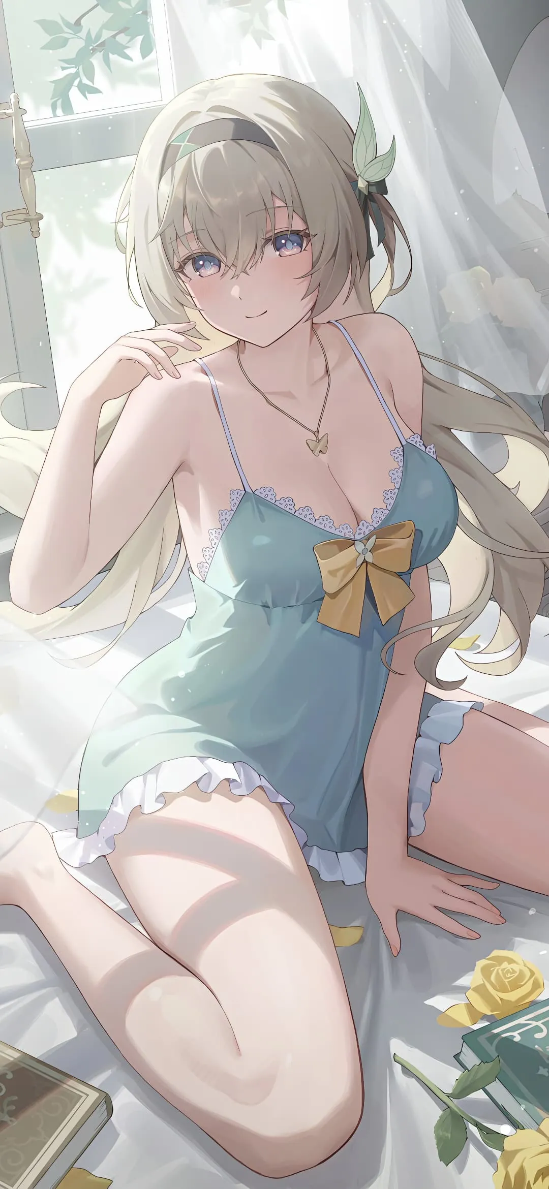 图片[15]-【动漫壁纸】绝区零 玲 星穹铁道 黑塔 知更鸟 流萤 碧蓝档案 砂狼白子 妃咲 原神 茜特菈莉 插画美图推荐-鹿星语