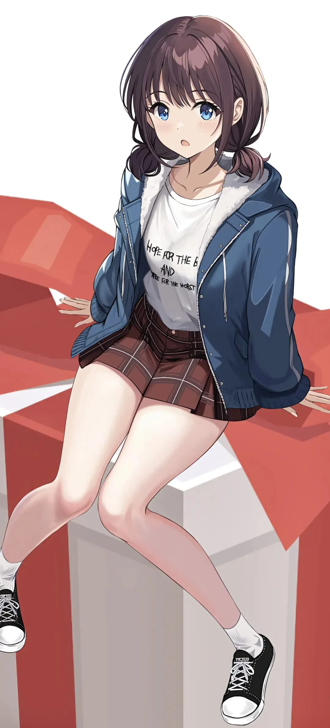 图片[6]-【动漫壁纸】碧蓝档案 砂狼白子 星穹铁道 知更鸟 卡芙卡 星 绝区零 艾莲乔 芙莉莲 插画美图推荐-鹿星语