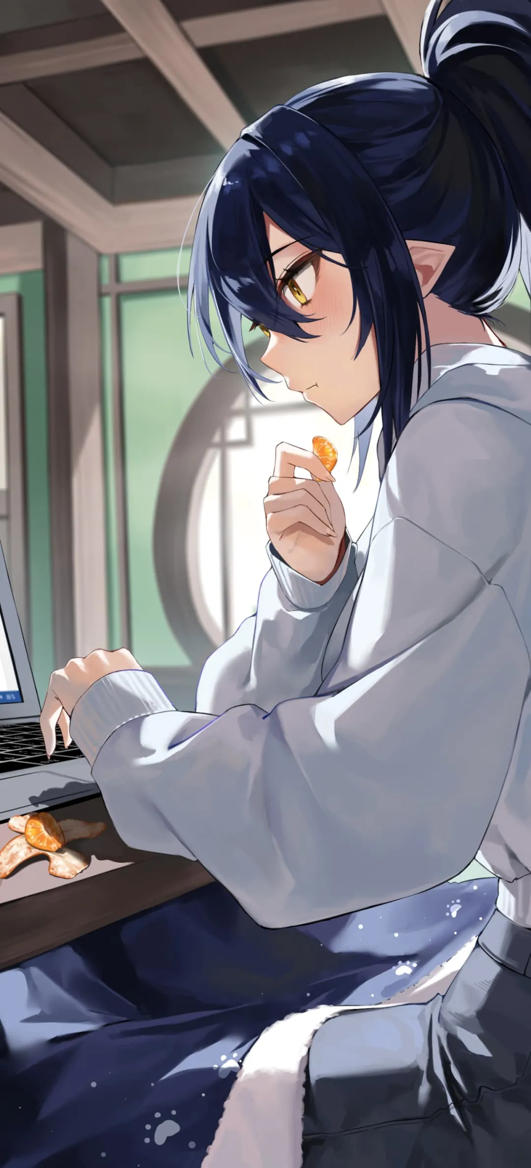 图片[8]-【动漫壁纸】绝区零 小鲨鱼 星见雅 星穹铁道 泳装知更鸟 星和流萤 碧蓝档案 阿罗娜和普拉娜 插画美图推荐-鹿星语