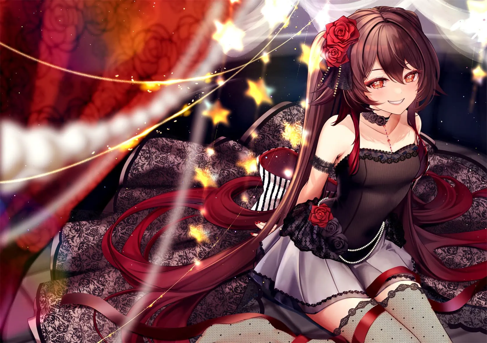 图片[10]-【动漫壁纸】原神 八重神子 胡桃 星穹铁道 花火 绝区零 星见雅 孤独摇滚 小孤独 插画美图推荐-鹿星语